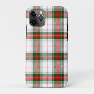 Stuart/Stewart tartan witte rode groene vlecht Case-Mate iPhone Case