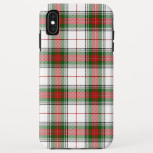 Stuart/Stewart tartan witte rode groene vlecht Case-Mate iPhone Case
