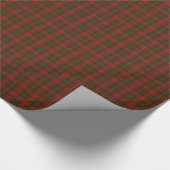 Stuart van Brute Tartan Pset Wrapping Paper Cadeaupapier (Hoek)