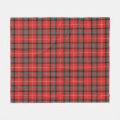 Stuart van Bute Plaid Fleece Deken (Voorkant (Horizontaal))