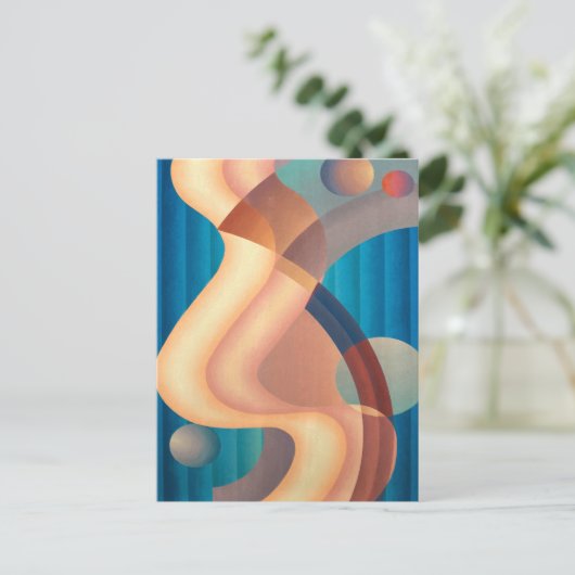 Stuart Walker - Compositie nr. 61 Briefkaart (Staand voorkant)