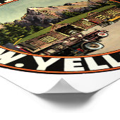 Stuart's Garage Yellowstone Poster (Hoek)