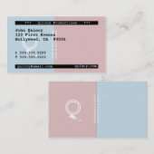 Stub Visitekaartje (Voorkant / Achterkant)