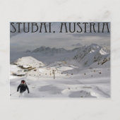 Stubai Glacier Briefkaart (Voorkant)