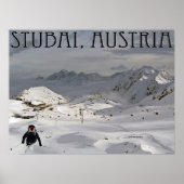 Stubai Glacier Poster (Voorkant)