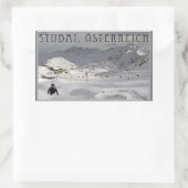 Stubai Glacier Rechthoekige Sticker (Tas)
