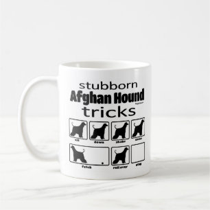Stubborn Afghan Hound Tricks Koffiemok