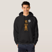 Stubborn Airedale Terrier Dog Hoodie (Voorkant volledig)