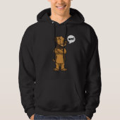 Stubborn Airedale Terrier Dog Hoodie (Voorkant)