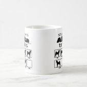 Stubborn Akita Tricks Koffiemok (Center)