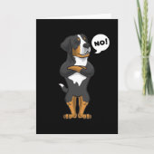 Stubborn Appenzeller Sennenhund Kaart (Voorkant)