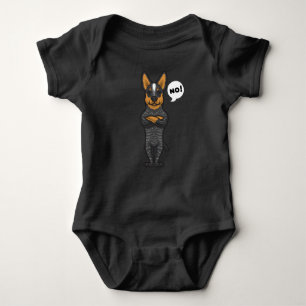 Stubborn Australian Cattle Dog grappig Romper
