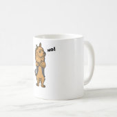 Stubborn Australian Terrier Dog Koffiemok (Voorkant rechts)