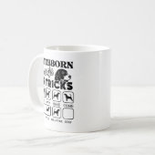 Stubborn Beagle Tricks Mok (Voorkant links)