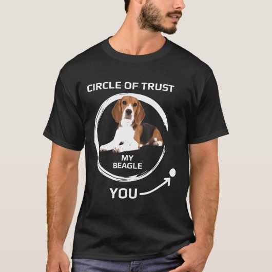 Stubborn Beagle Tricks T-shirt (Voorkant)