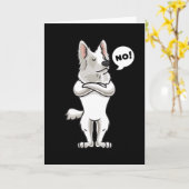 Stubborn Berger Blanc Suisse Kaart (Gele Bloem)