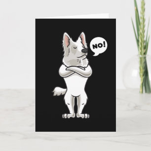 Stubborn Berger Blanc Suisse Kaart