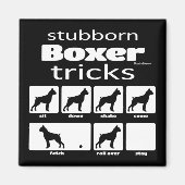 Stubborn Boxer Tricks Magneet (Voorkant)