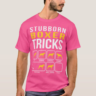 Stubborn Boxer Tricks T-shirt