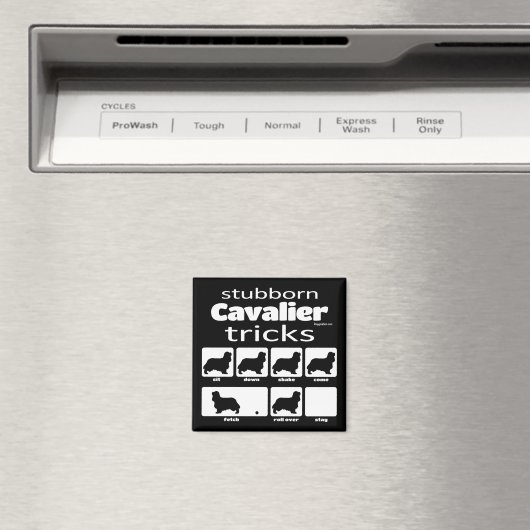 Stubborn Cavalier Tricks Magnet (Insitu (Vaatwasser))