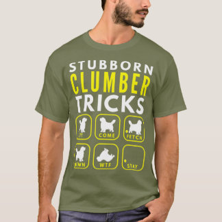 Stubborn Clumber Tricks - Dog Training T-shirt