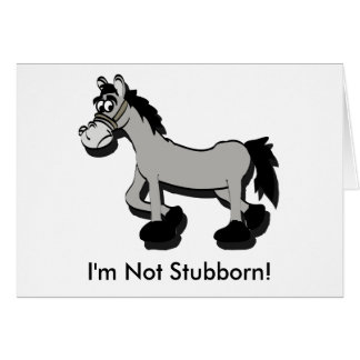 Stubborn Donkey