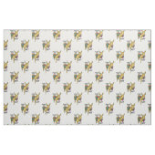 Stubborn donkey Funny mule Stof (Fat Quarter)