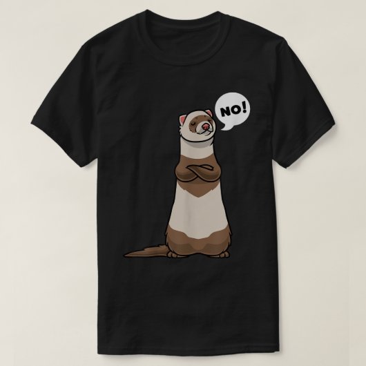 Stubborn Ferret T-shirt (Design voorkant)