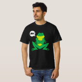 Stubborn Frog No Quote T-shirt (Voorkant volledig)