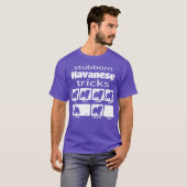 Stubborn Havanese Tricks T-shirt (Voorkant volledig)