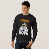 Stubborn Jack Russell Terrier Dog 1 Trui (Voorkant volledig)