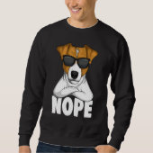 Stubborn Jack Russell Terrier Dog 1 Trui (Voorkant)