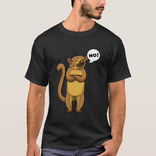 Stubborn Kinkajou T-shirt (Voorkant)