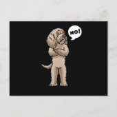 Stubborn Labradoodle Dog Briefkaart (Voorkant)