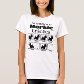 Stubborn Morkie Tricks T-shirt (Voorkant)