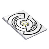 Stubborn Mouse Cheese Maze Notitieboek (Rechterzijde)