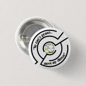 Stubborn Mouse Cheese Maze Ronde Button 3,2 Cm (Voorkant /achterkant)