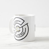 Stubborn Muis in het kaasdoolhof Koffiemok (Voorkant links)