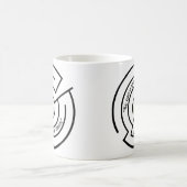 Stubborn Muis in het kaasdoolhof Koffiemok (Center)