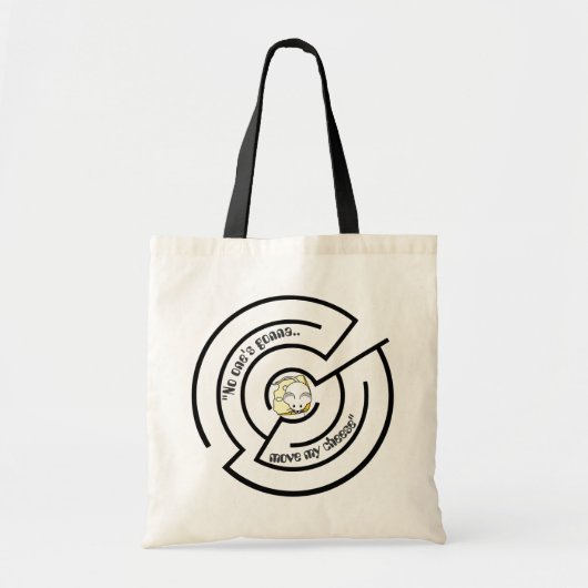 Stubborn Muis in Maze Tote Bag (Voorkant)