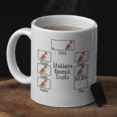 Stubborn Red Basenji Tricks Dog Coffee Mok