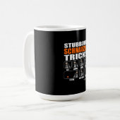 Stubborn Schnauzer Tricks Funny Schnauzer Gift Koffiemok (Voorkant links)