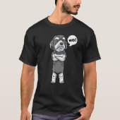 Stubborn Schnoodle Dog No T-shirt (Voorkant)
