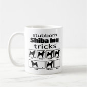 Stubborn Shiba Inu Tricks Koffiemok (Links)