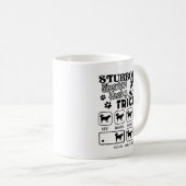 Stubborn Siberian Husky Tricks Mok (Voorkant rechts)