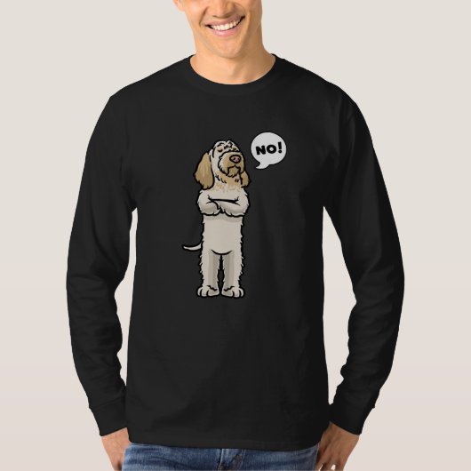 Stubborn Spinone Italiano Dog T-shirt (Voorkant)