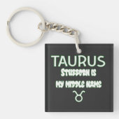 Stubborn Taurus Sleutelhanger (voorkant)
