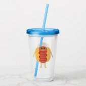 Stubby Lil Weenie Acryl Drinkbeker (Achterkant)