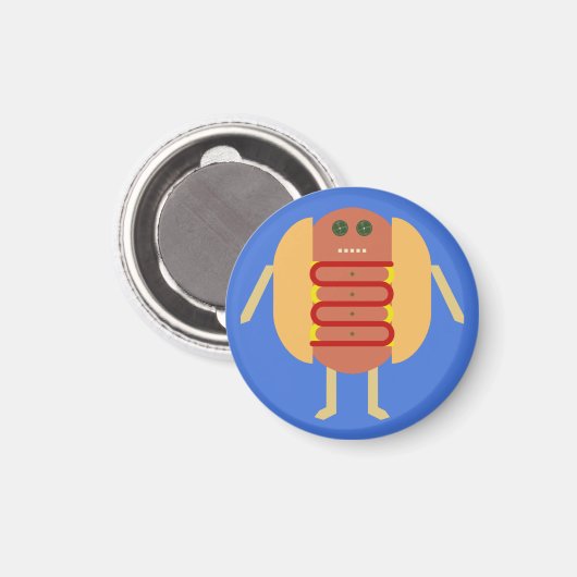 Stubby Lil Weenie Magneet (Voorkant / Achterkant)