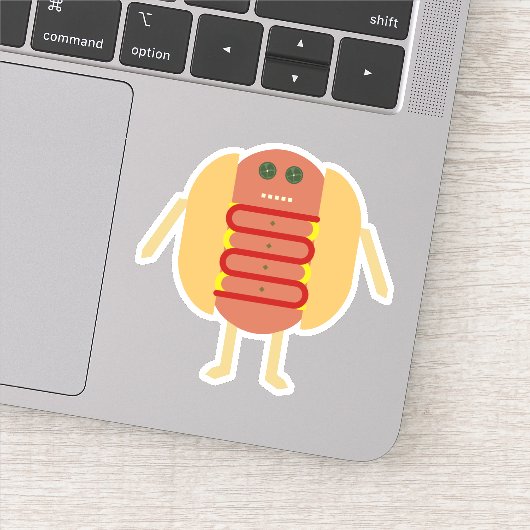 Stubby Lil Weenie Sticker (Detail)
